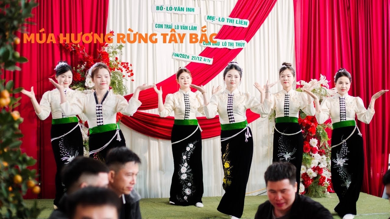 Múa Hương Rừng Tây Bắc | Biểu Diễn Nhóm Múa Tại Tân Gia Bản Cỏ, Chiềng Khương
