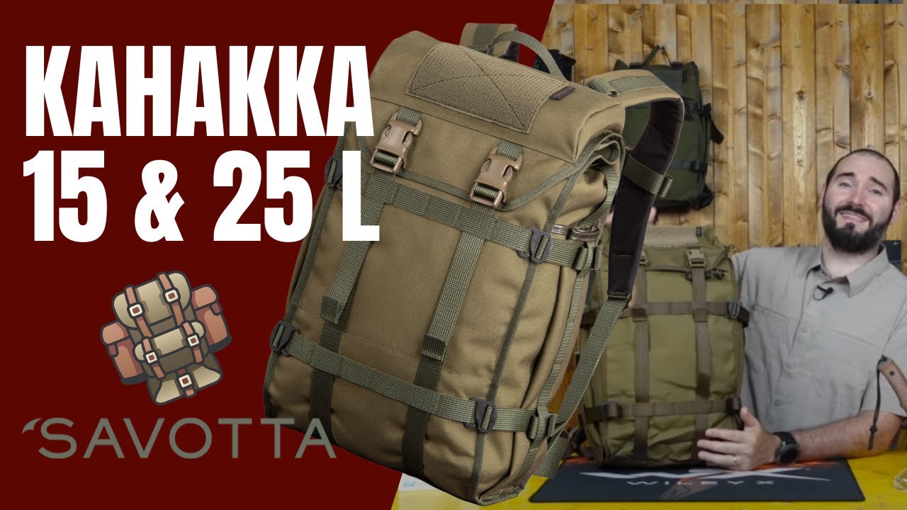 SAVOTTA KAHAKKA 15 E 25 L - GLI ZAINI DELL'ANNO - RECENSIONE COMPLETA