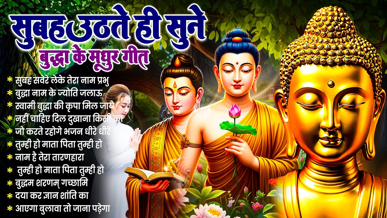 ☸️ तथागत भगवान बुद्ध की असीम कृपा के लिये सुबह उठते ही रोज़ सुनें ये भजन ~ Best Dhamma Geet #buddha