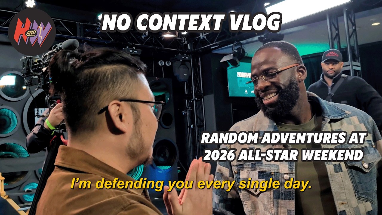 No Context Vlog: Inside All-Star Weekend with the Hello and Welcome boys