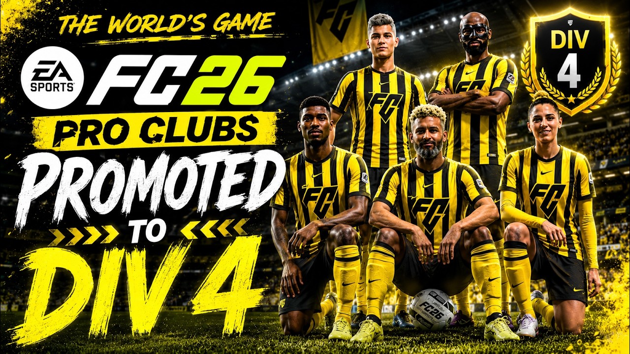 FC26 PRO CLUBS | WE PROMOTED IN THE *NEW* SEASON