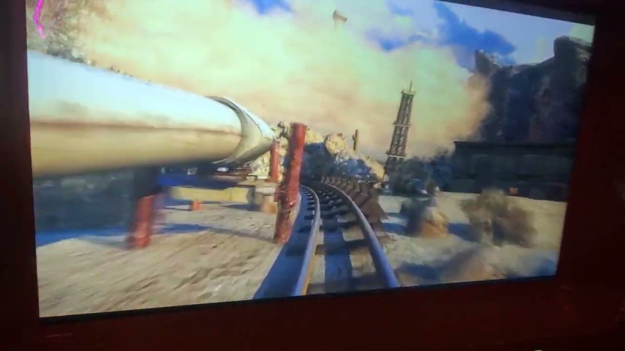 Typhoon 10th Anniversary arcade game - Canyon Coaster