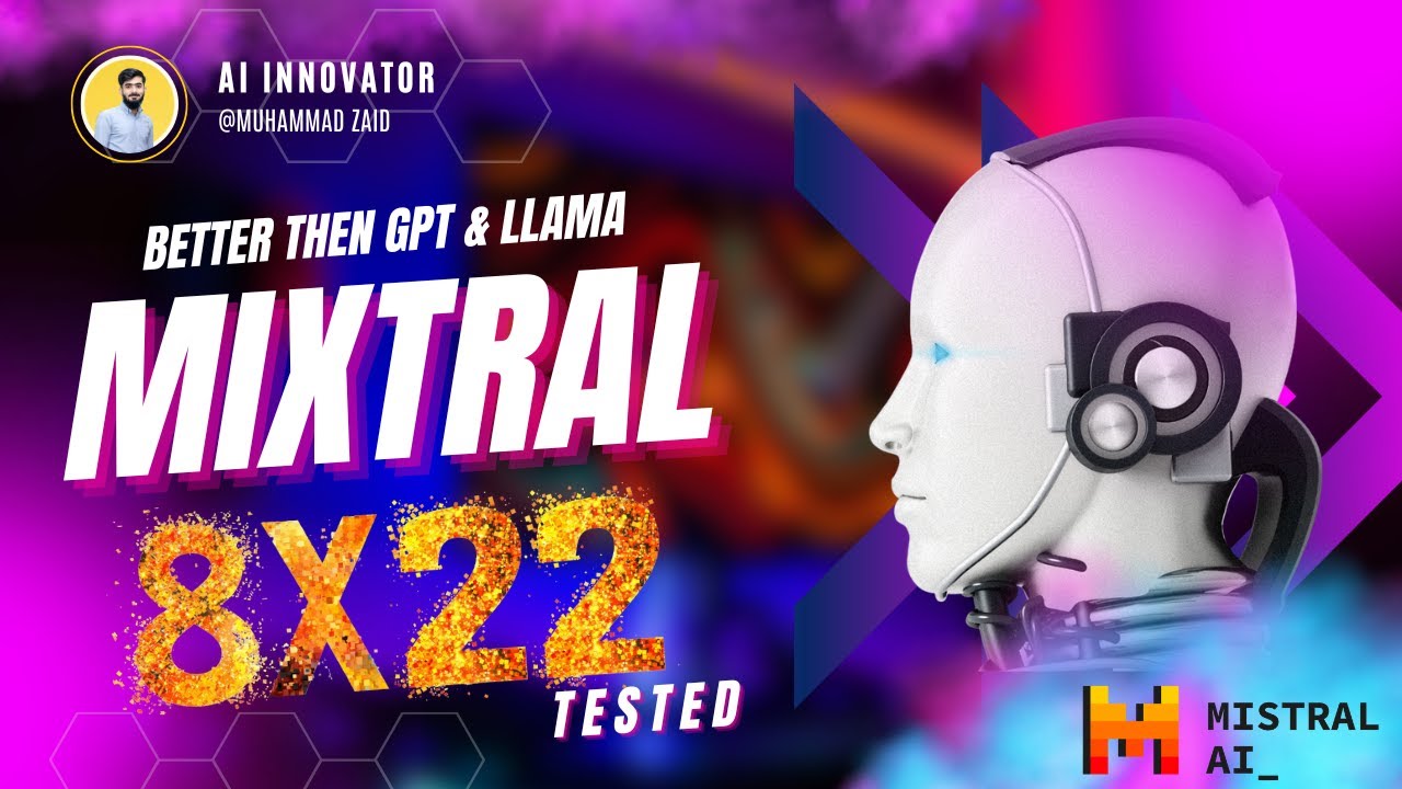 NEW Mixtral 8x22b Tested - Mistral's New Flagship MoE Open-Source Model