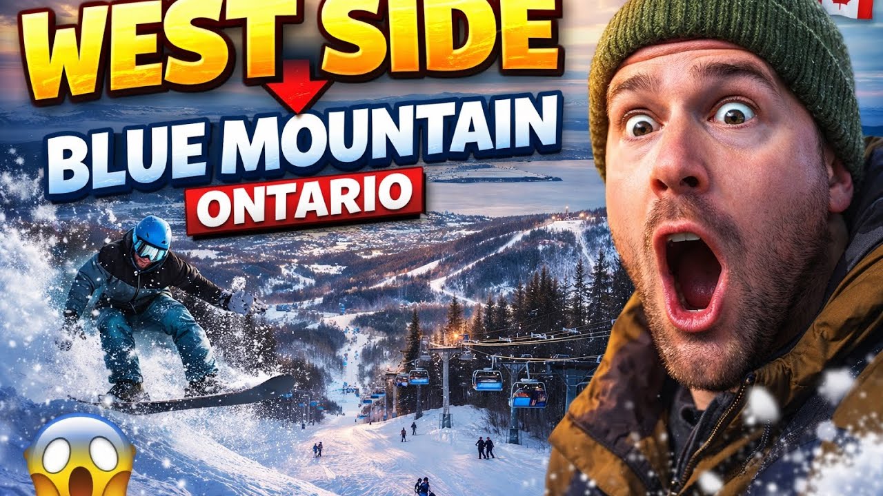 Discovered the west side of blue mountain resort 