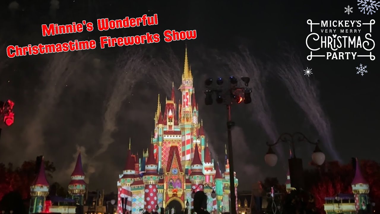 Minnie’s Wonderful Christmastime Fireworks Show - 2024 