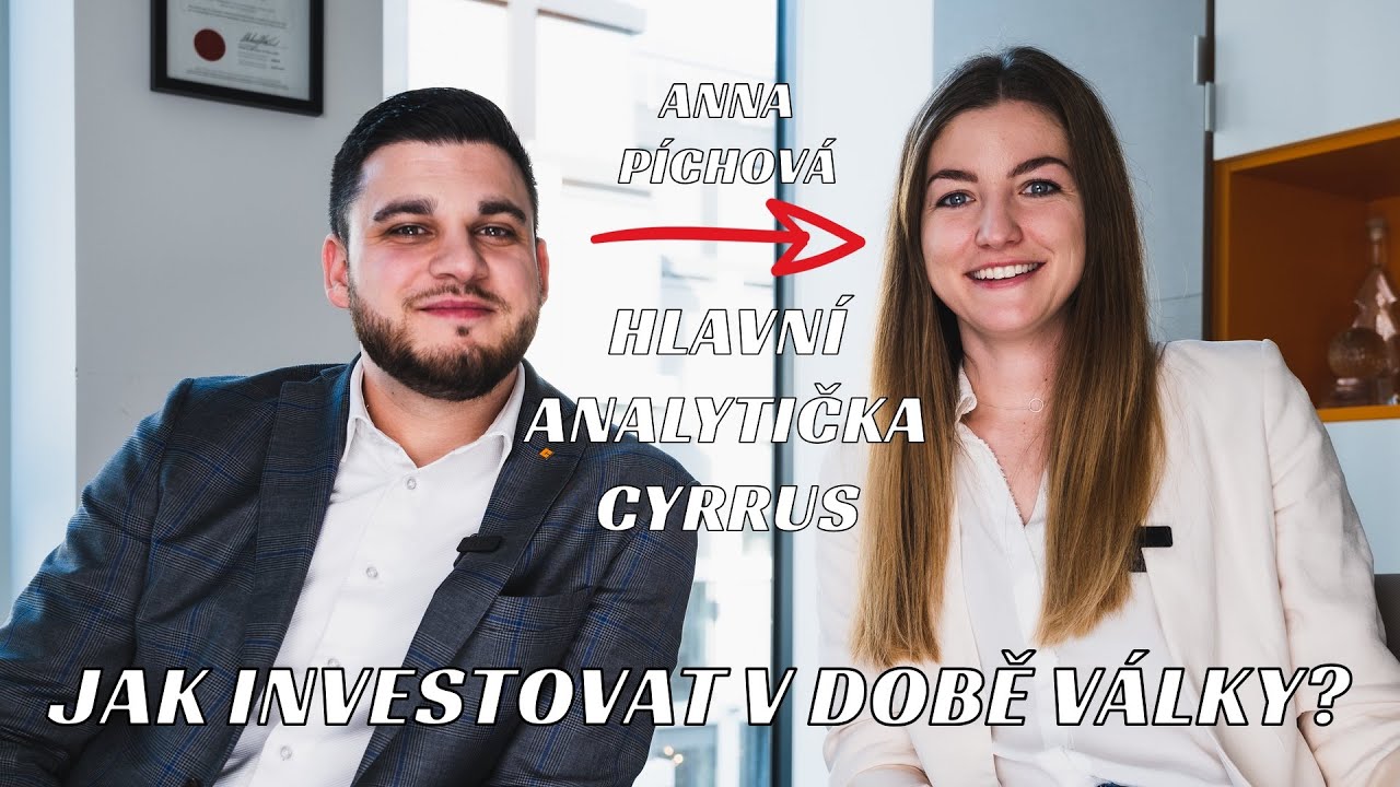 Jak investovat v době v&aacute;lky? feat. Anna P&iacute;chov&aacute; (Cyrrus) Sankce proti Rusku, Swift, investice