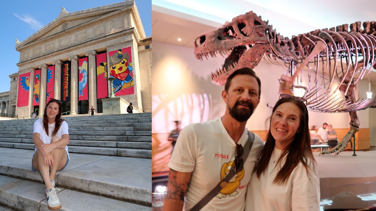 We Went To The BEST Museum!! | Chicago Field Museum, Pokemon Fossil Exhibit & Real Dinosaur Fossils!