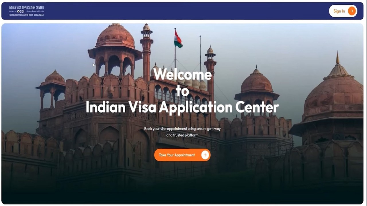 Indian Visa Appointment Booking Online | Step by Step IVAC BD Portal Guide