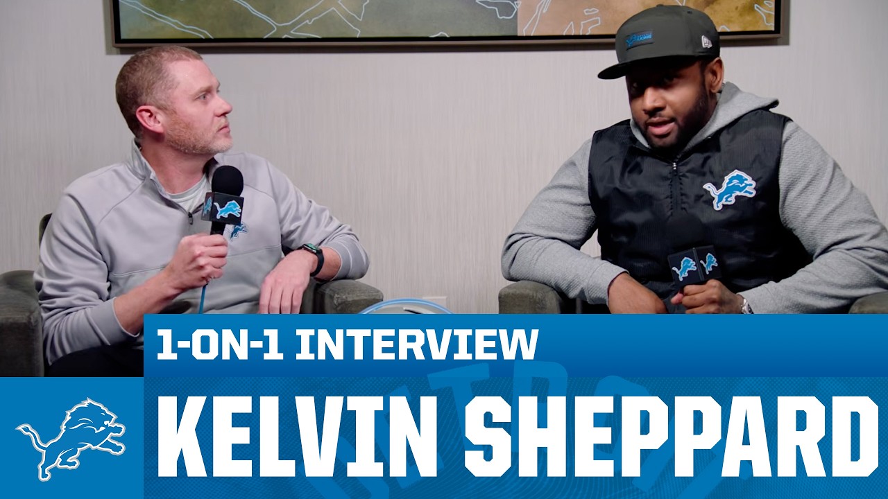 Kelvin Sheppard 1-on-1 at the 2026 NFL Combine | Detroit Lions