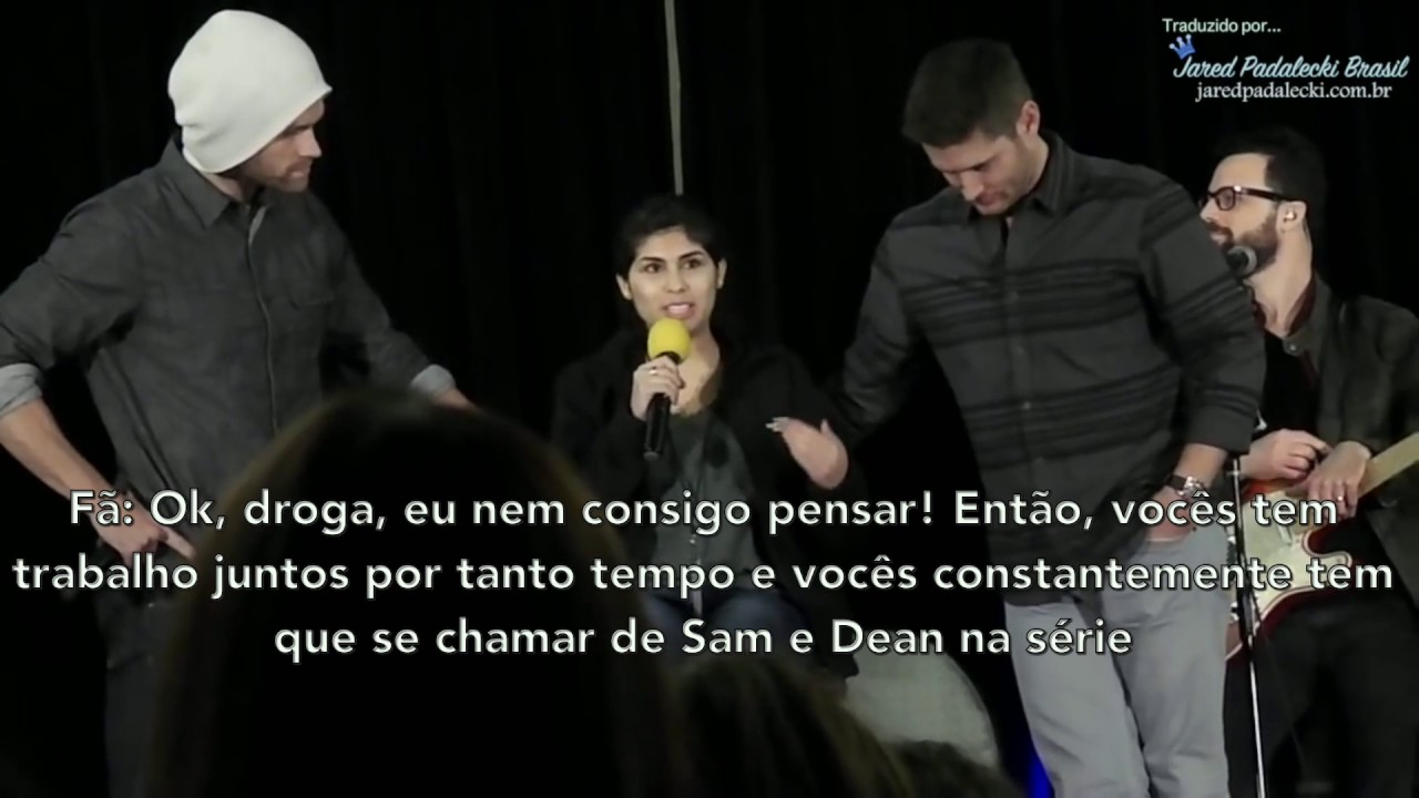 Jared e Jensen - Sobre Confundirem seus Nomes com seus Personagens (Houston 2015)