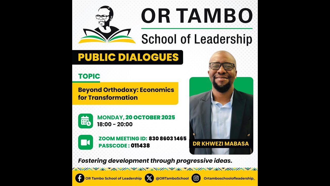 Public Dialogue  - Beyond Orthodoxy Economics for Transformation