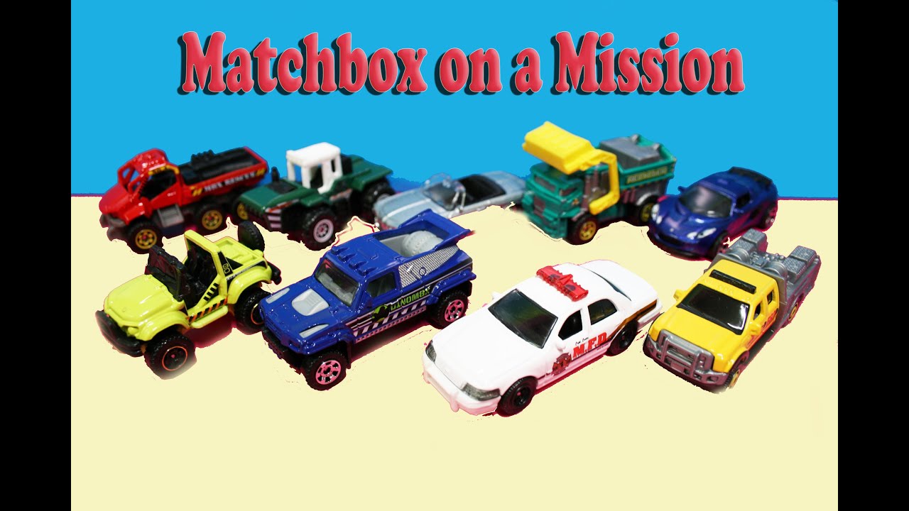 Matchbox on a Mission Gift Pack Emergency Vehicle Recycle Truck Toys and Kids