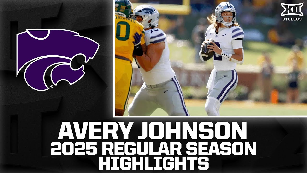 Avery Johnson Regular Season Highlights | 2025 Big 12 Football