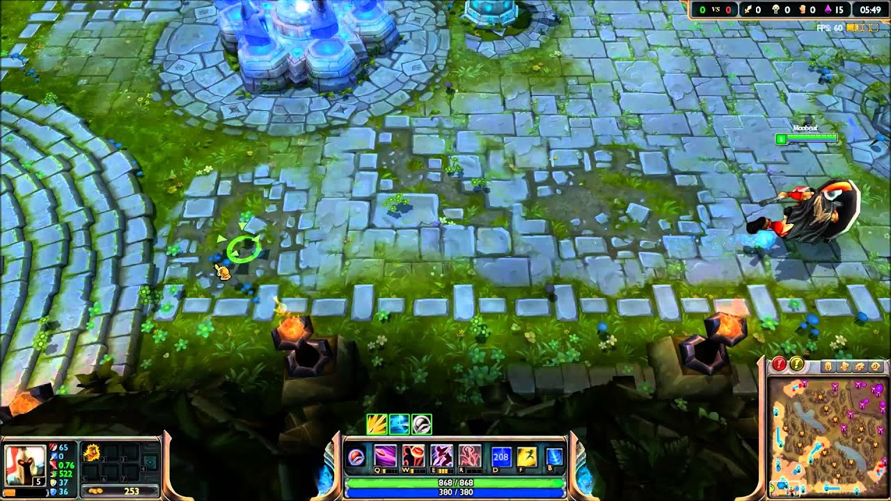 [1/15 PBE Update] New Pantheon Run, Haste, and Run with Passive animations.