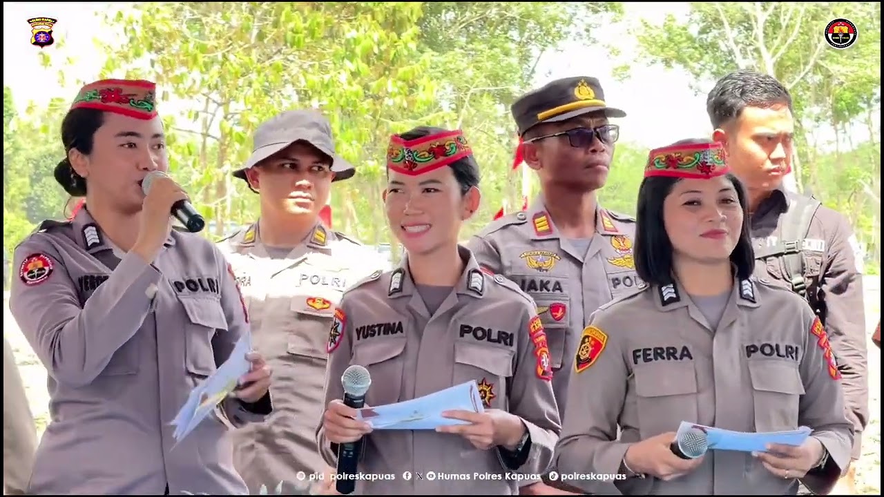 KUNKER GUBERNUR DAN KAPOLDA KALTENG #polreskapuas