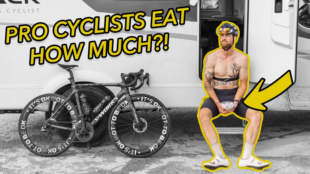 Exactly what a PRO CYCLIST eats…LOTS!