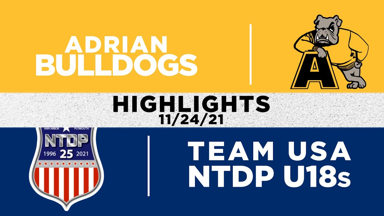 11.24.21 HIGHLIGHTS: Team USA NTDP U18s, 7. Adrian, 4.