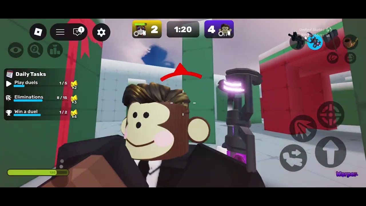 1v1ing Monkeyman