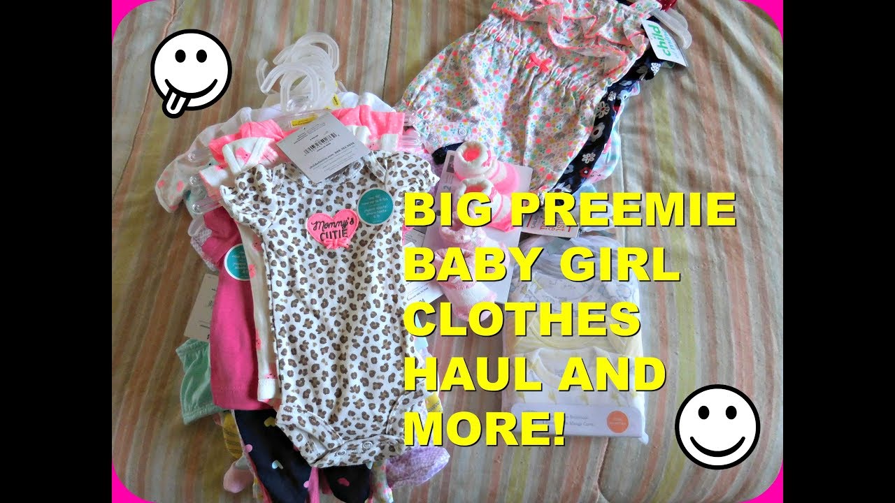 BIG preemie clothes HAUL for my Tink reborn babies :)