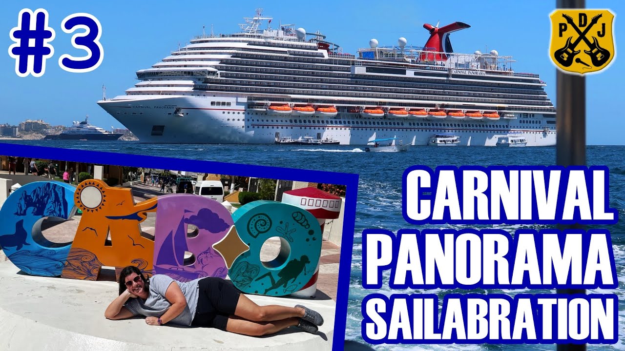 Carnival Panorama Pt.3 - Cabo San Lucas, Boba, Pink Tacos, Cabo Wabo, Live Music, Tequila Tasting