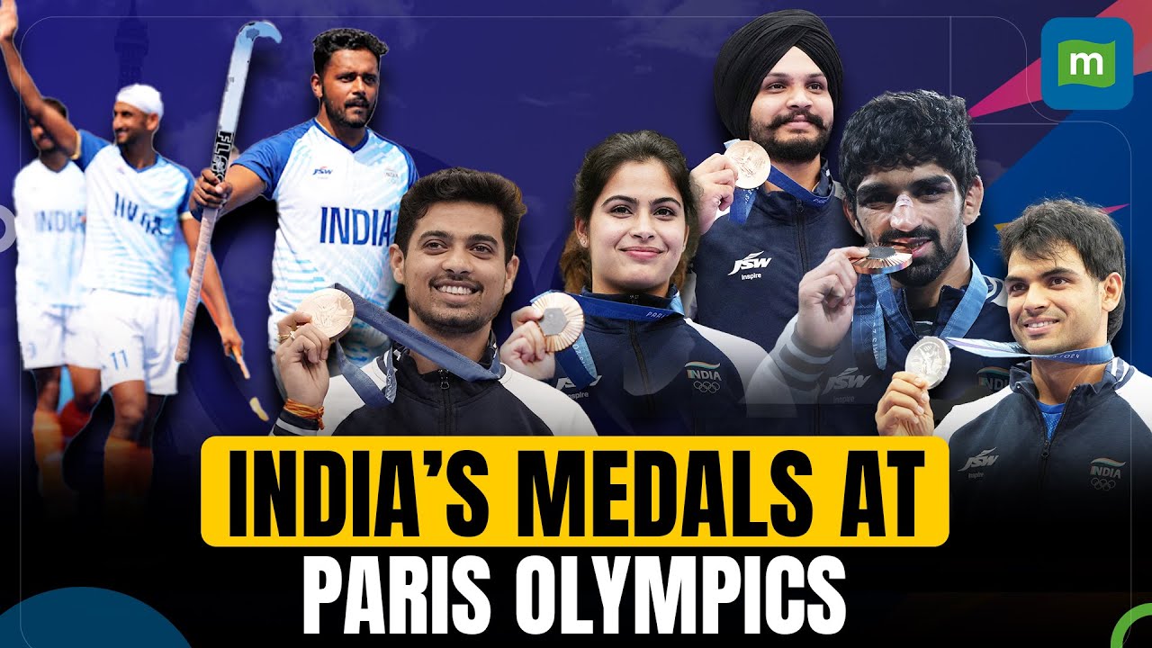 From Neeraj Chopra to Aman Sehrawat, India's medals journey at Olympics 2024