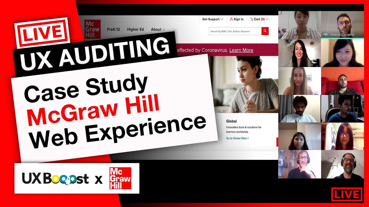 How to do UX audits: McGraw Hill demo LIVE