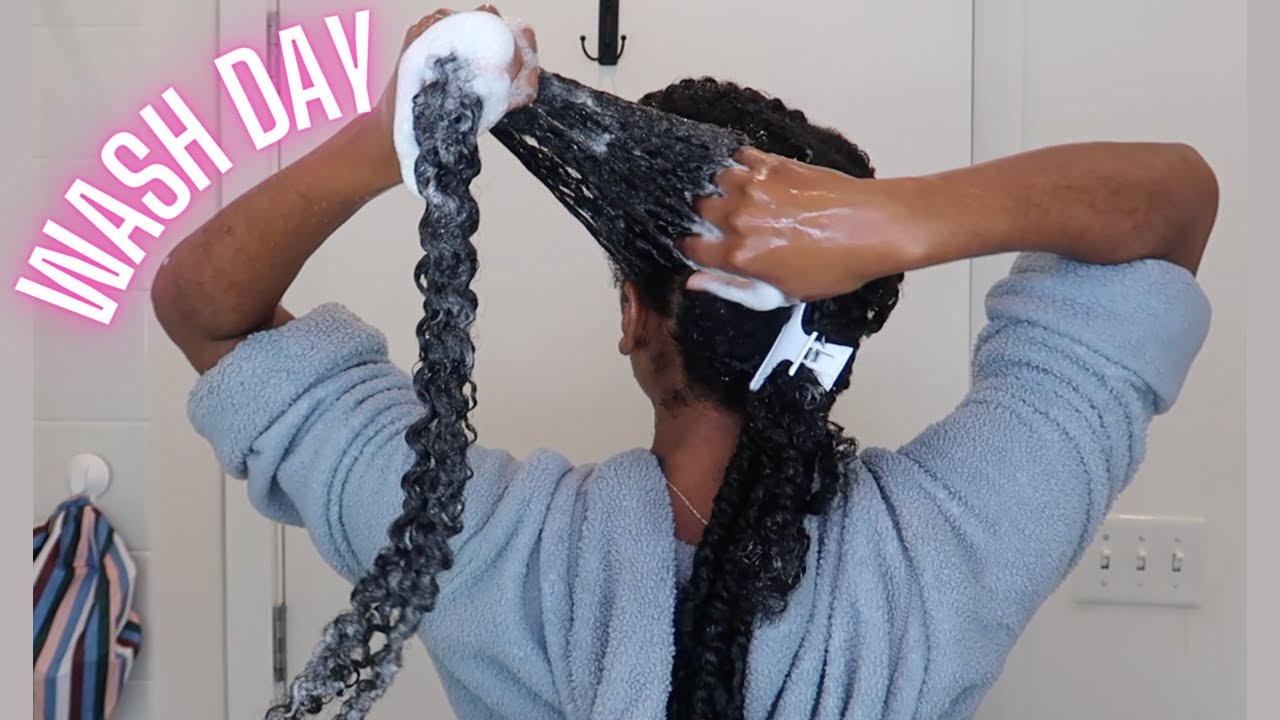 Wash Day While Recovering from Thinning