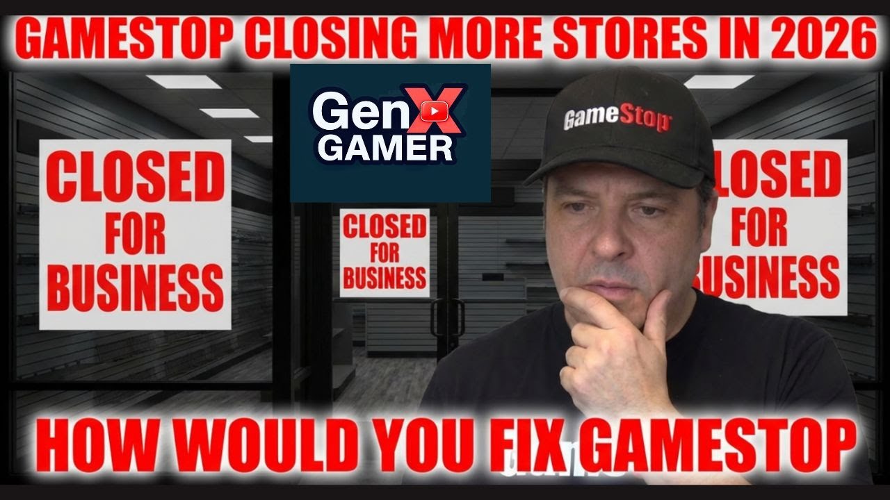Магазины GameStop закрываются в 2026 году! Как бы вы это исправили?