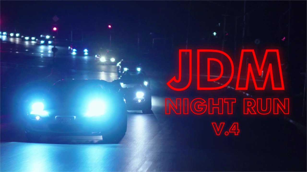 JDM Night Run V.4 - Nissan | Skyline | Evo | Honda | Toyota | Johannesburg | South Africa (4K)