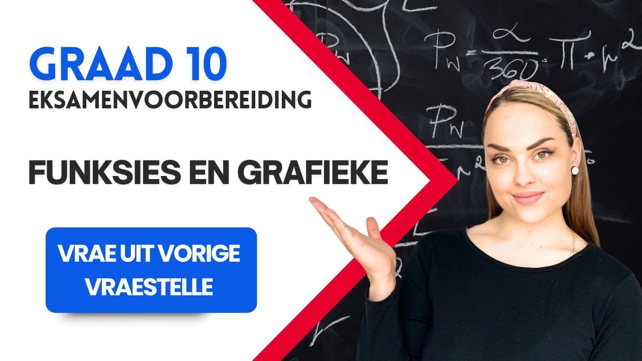 Graad 10 Wiskunde Hersiening: Funksies en Grafieke | Vrae uit Vorige Vraestelle (KABV)