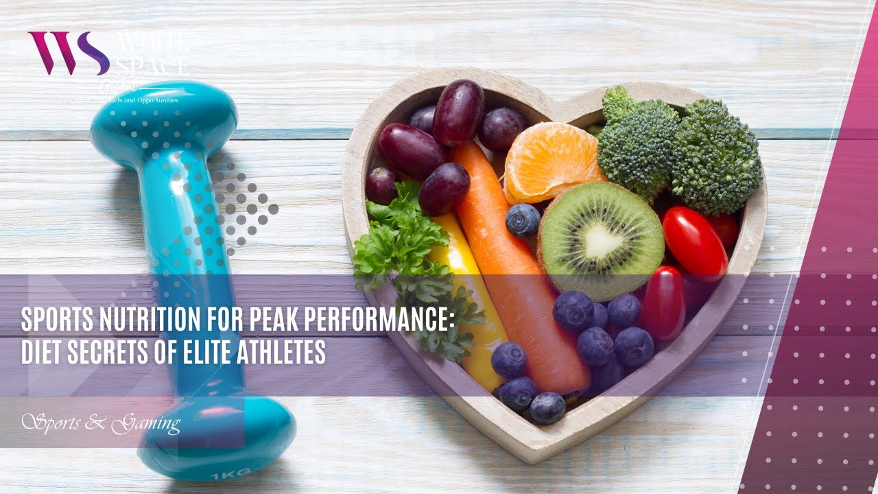 Sports Nutrition for Peak Performance Diet Secrets of Elite Athletes