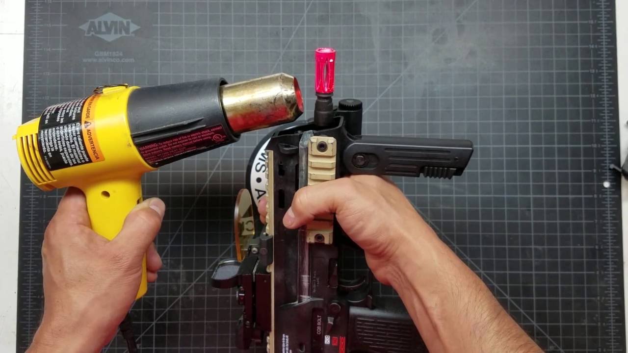 KWA Umarex Mp7 orange tip removal by Ajax