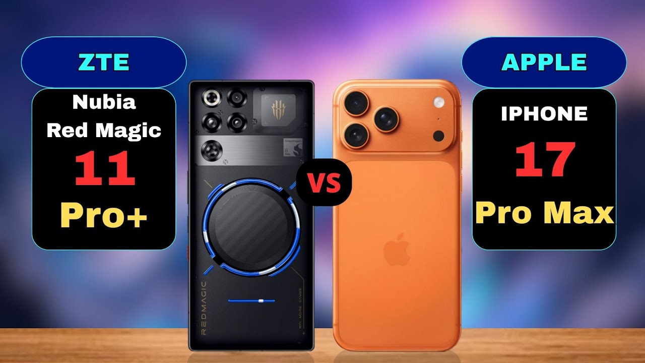 Сравнение Red Magic 11 Pro Plus и iPhone 17 Pro Max