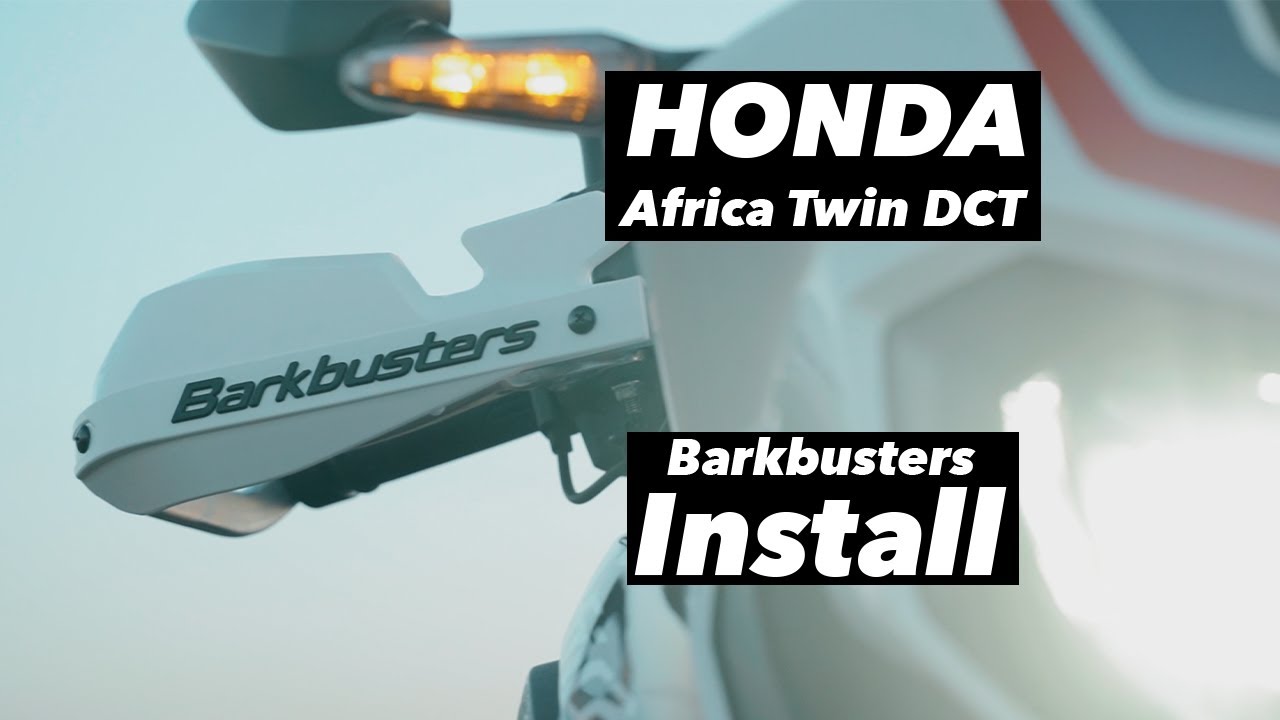 Africa Twin DCT Barkbusters Install