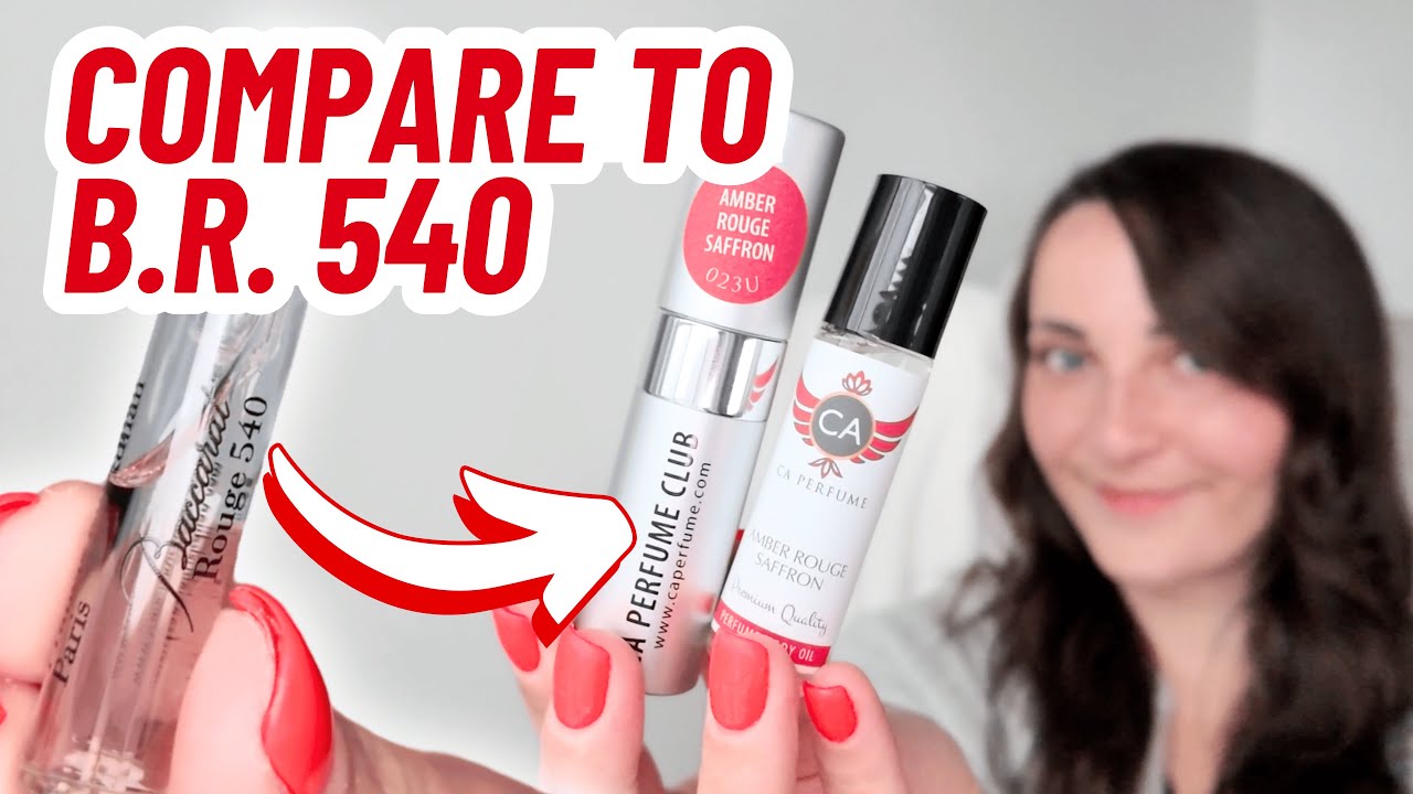 CA Perfume Amber Rouge Saffron Oil + Spray | BEST affordable Baccarat Rouge 540 Inspired Fragrance?