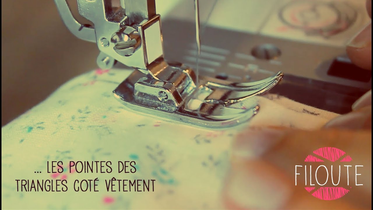 Machine &agrave; coudre -  Faire un ourlet invisible