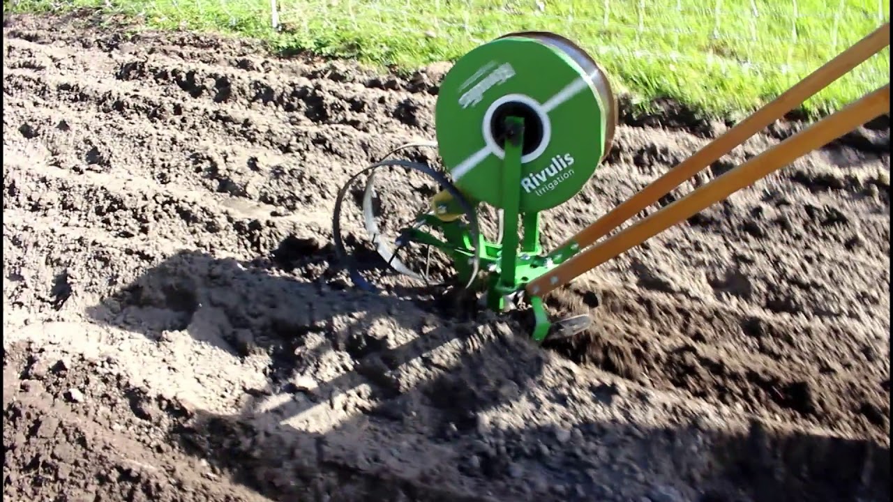 Installing Drip Tape | Row Cover | Hoss Tools