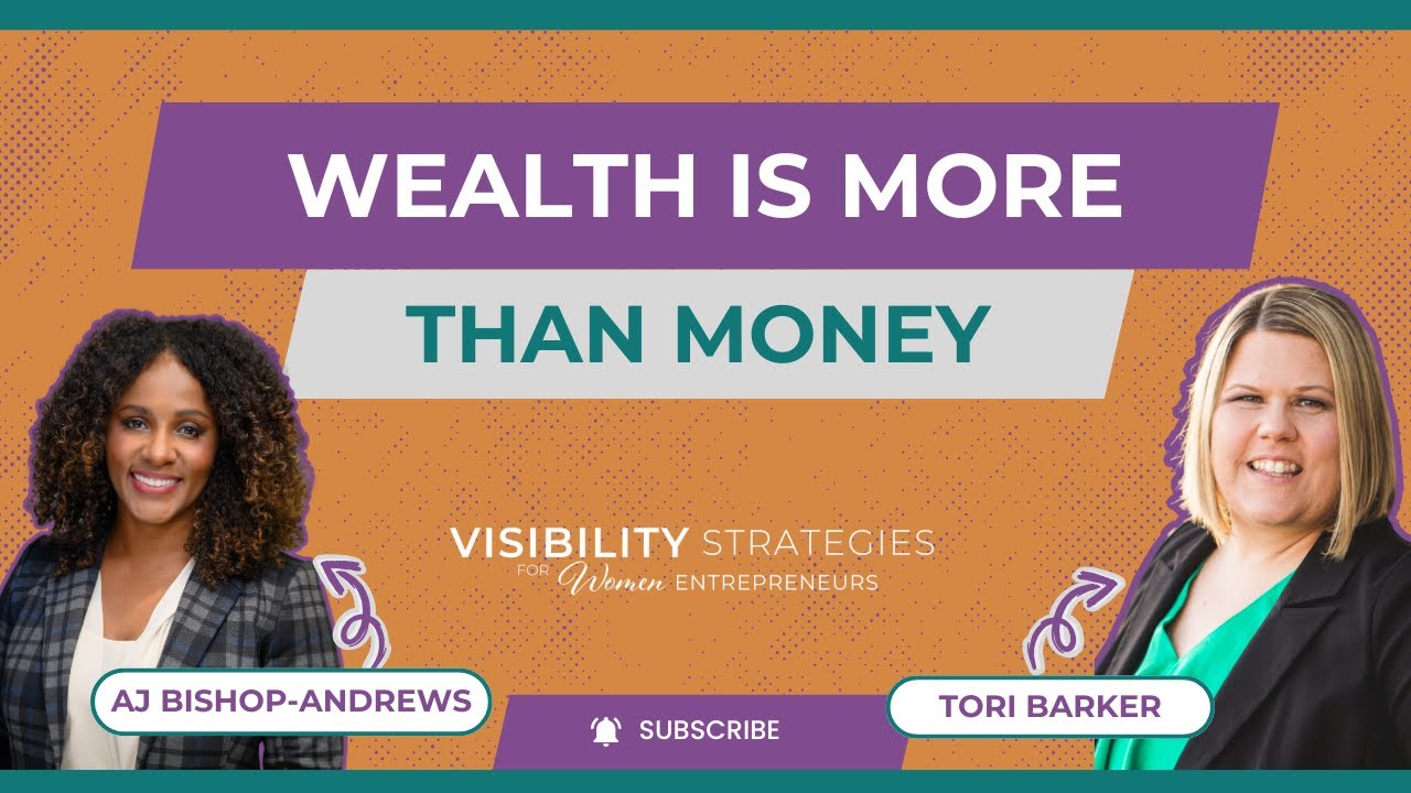 How Confidence Shapes Wealth, Power, and Visibility for Women AJ Bishop-Andrews