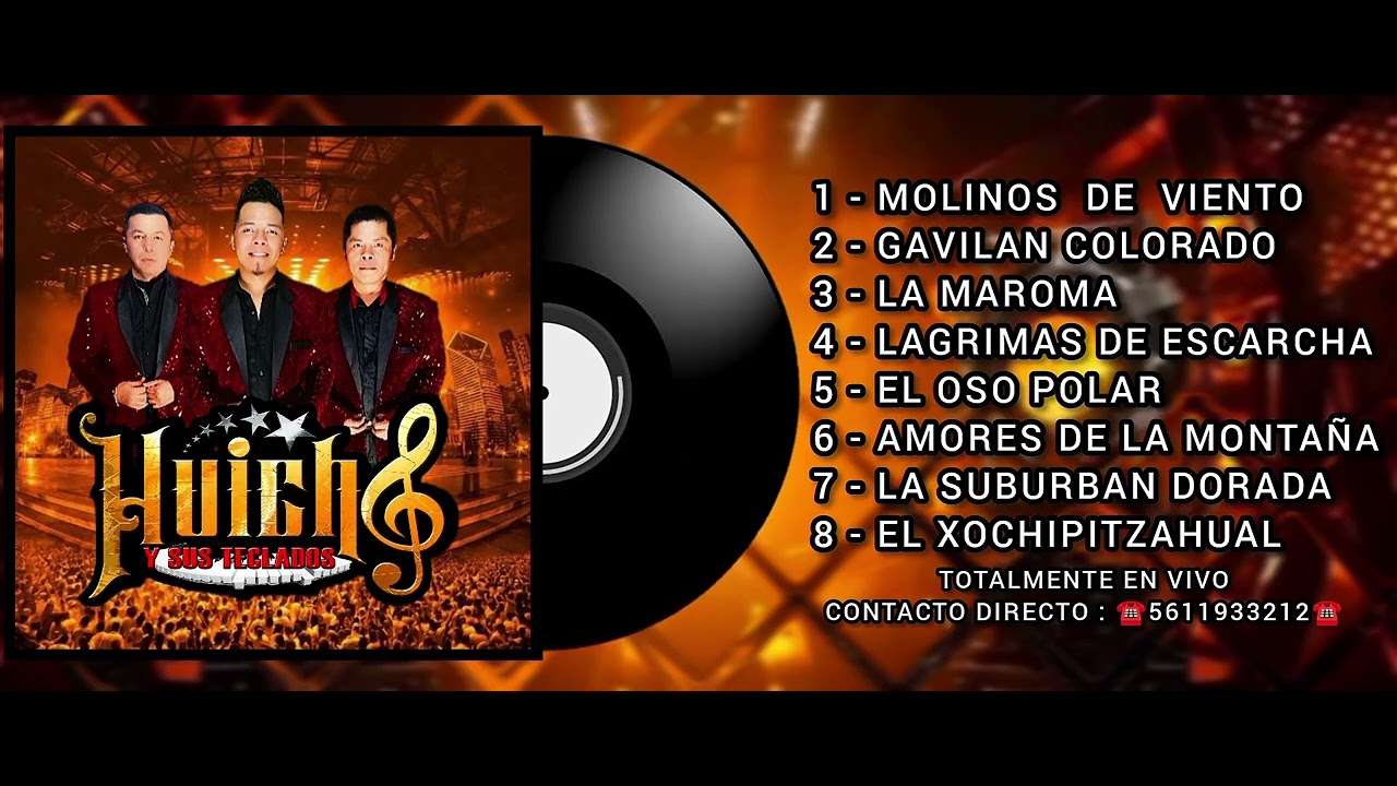 HUICHO Y SUS TECLADOS ( EN VIVO) ❤️CD COMPLETO VOL.1💿