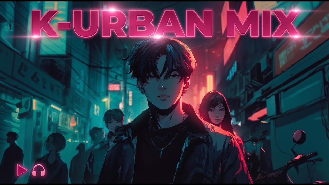 【K-POP】K-URBAN MIX（HIP HOP RnB）プレイリスト 途中広告なし作業用BGM