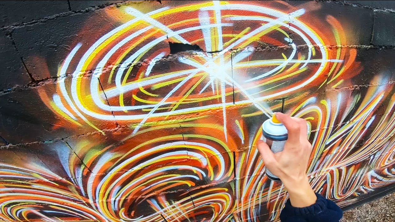 Graffiti - RESAKS //🔥 RED LIGTHS 🔥// [ RAW GoPro video ]
