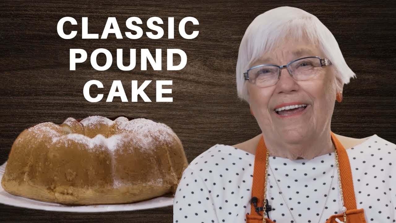 Classic Pound Cake Recipe || Nana's Family Recipe