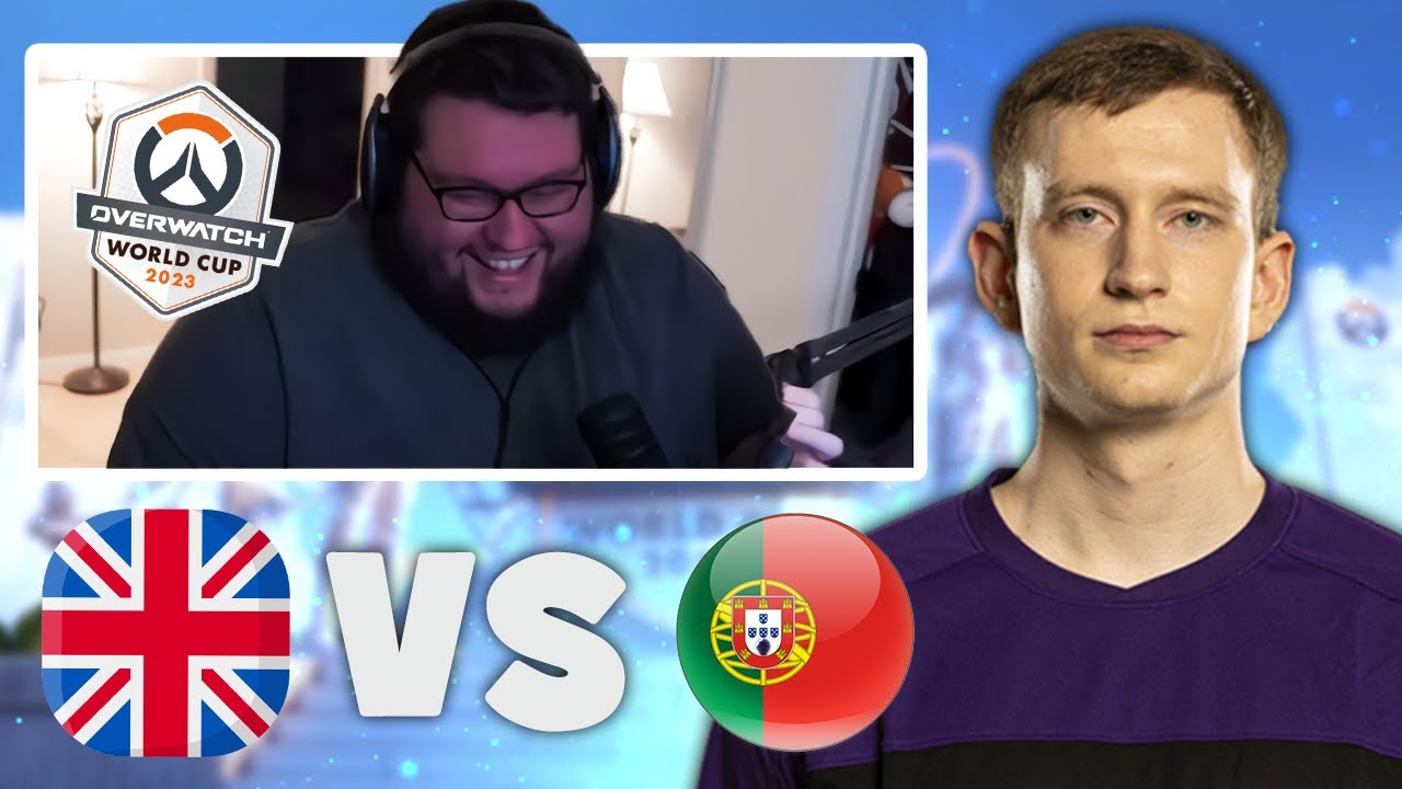 Flats Reacts To Great Britain Vs. Portugal Overwatch 2 World Cup