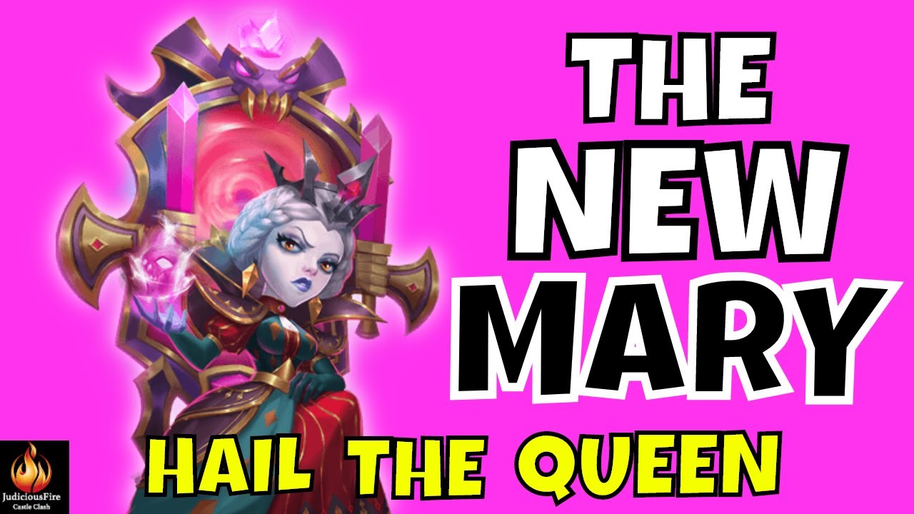 Bloody Mary Castle Clash Best Heroes NEW MAX Build