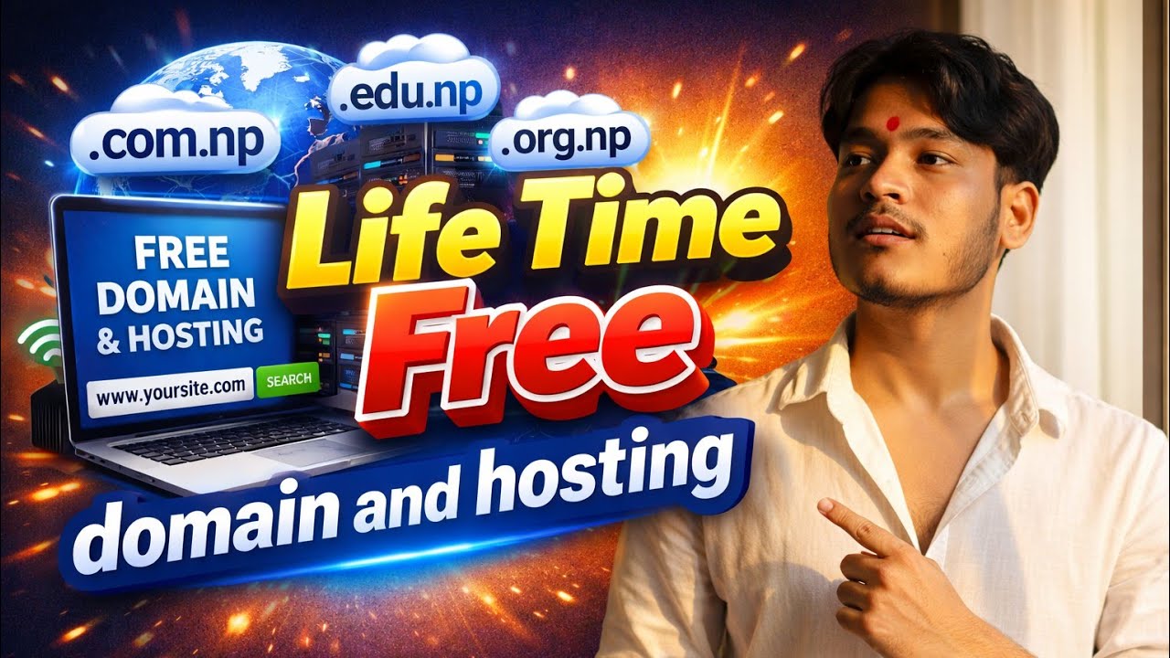 Get Lifetime Free Domain & Hosting &ndash; 100% Free Forever!