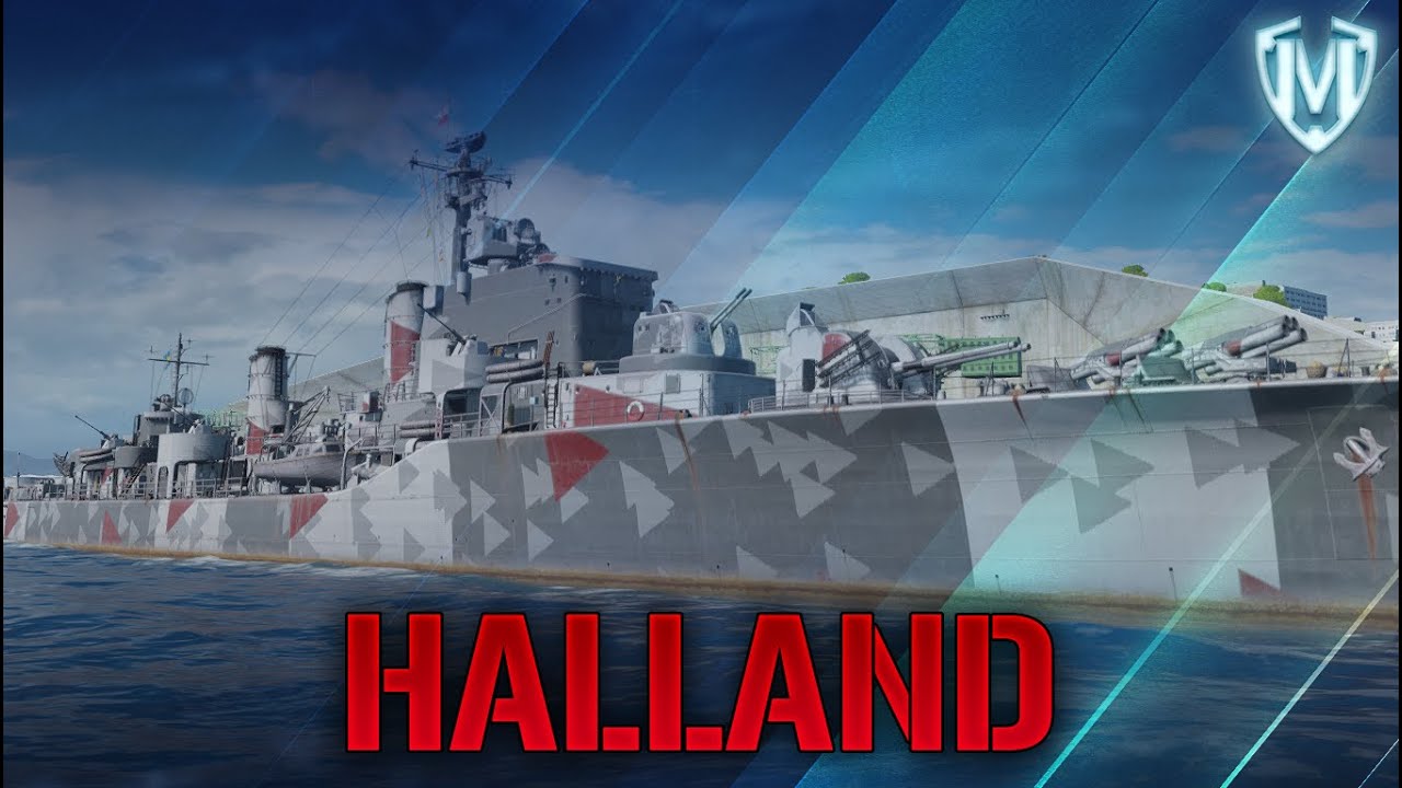 World Of Warships - Halland - Najlepszy DDk?