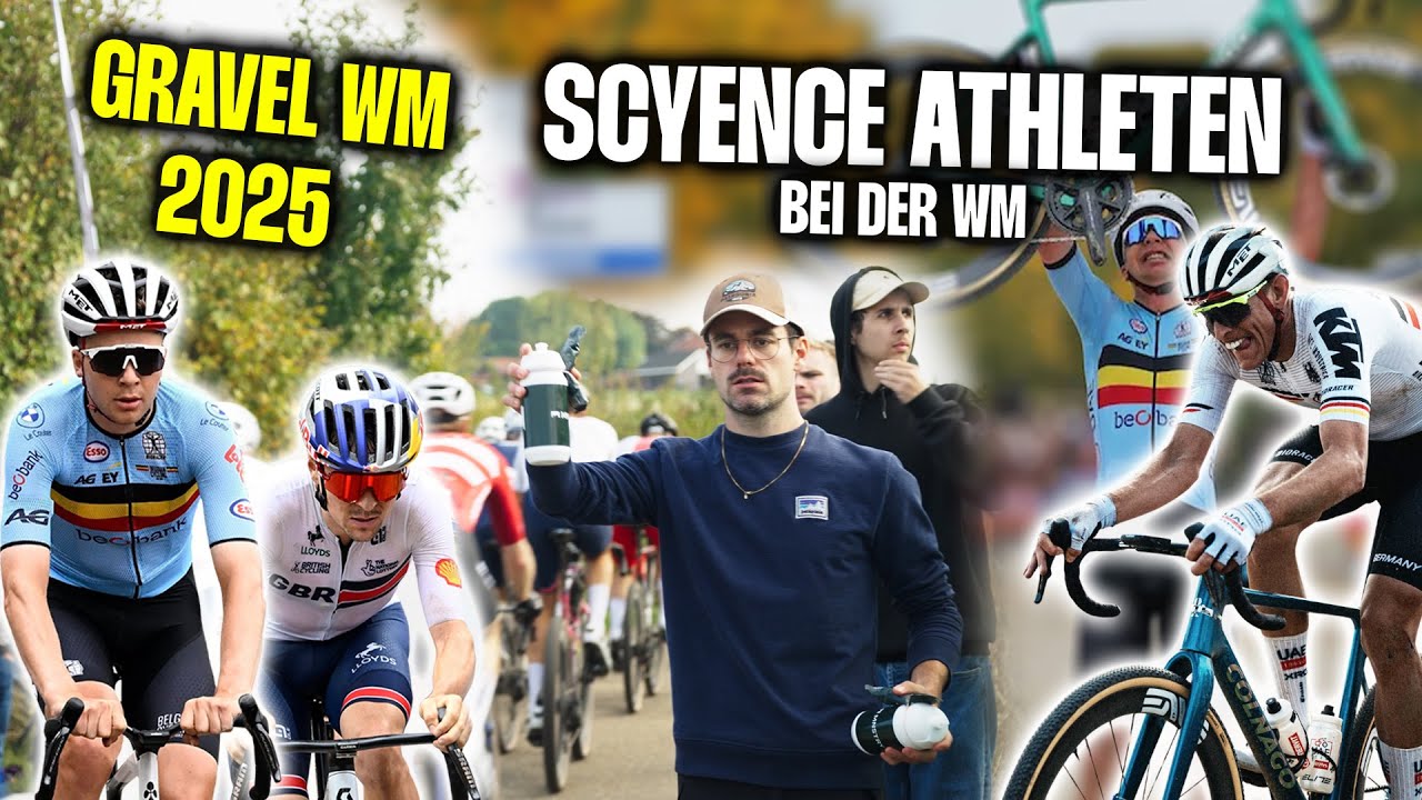 UNSERE ATHLETEN bei der GRAVEL WELTMEISTERSCHAFT! 🌈 Einblicke in das Rennen!