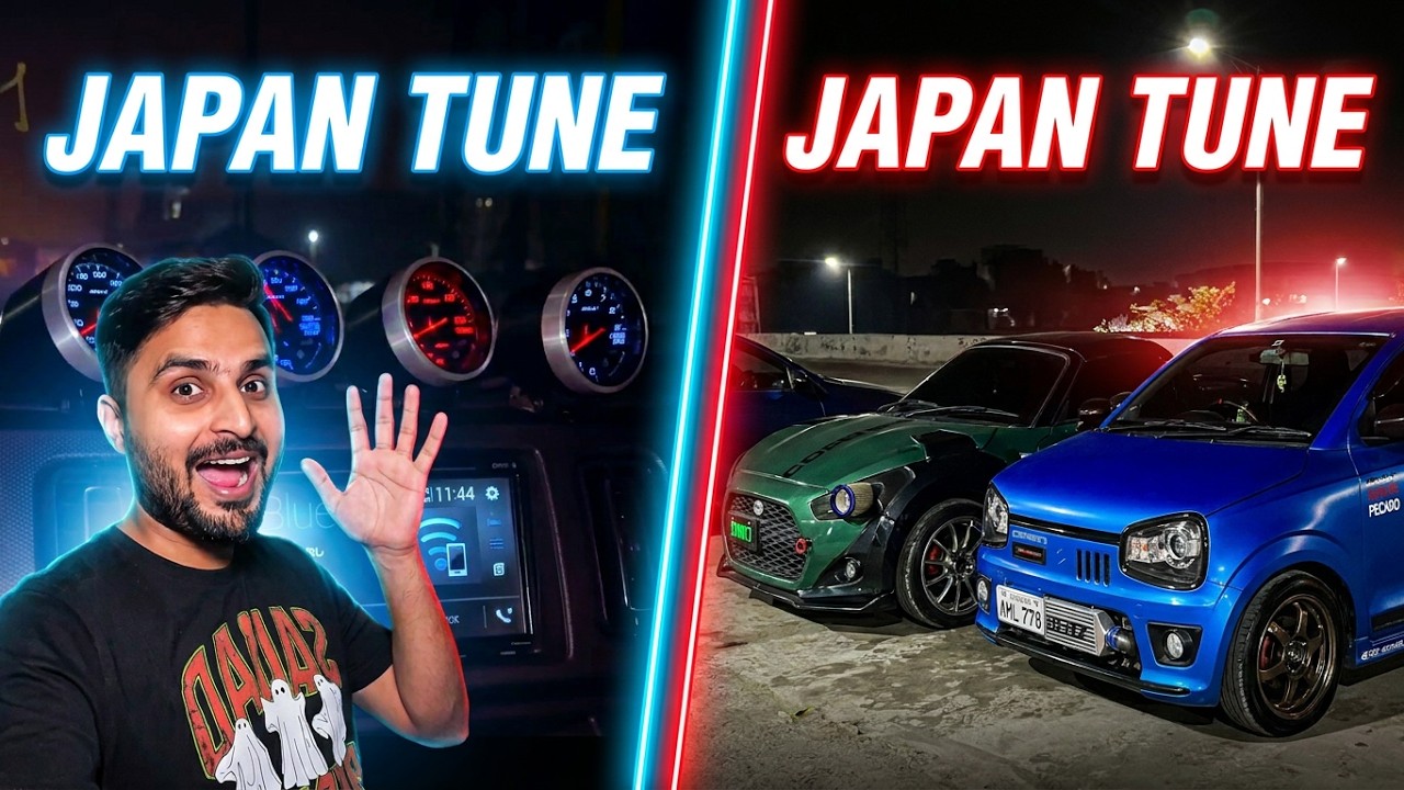 Japan Tune Vs Japan Tune | Track Day Drag Race | Alto Works