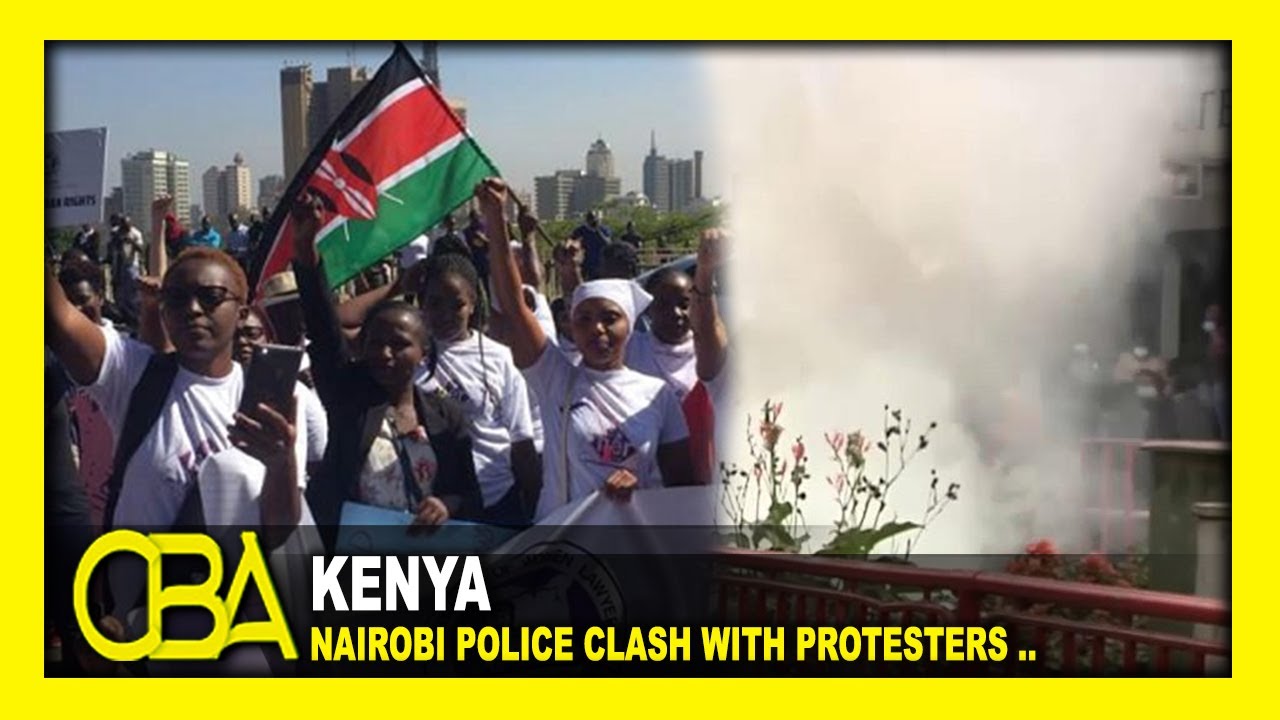 Nairobi police clash with Protesters over strict curfews