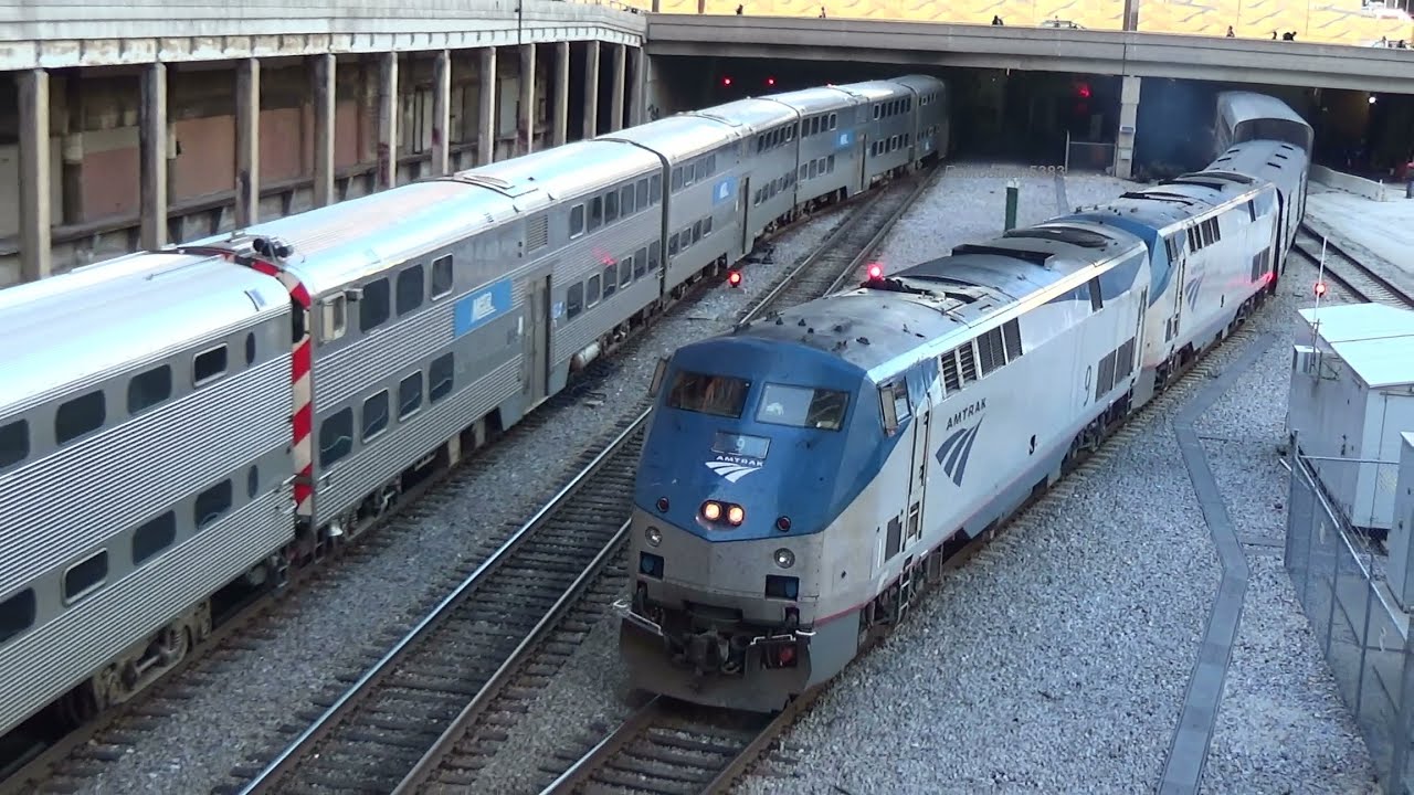 Amtrak Empire Builder compilation with private cars and much more!